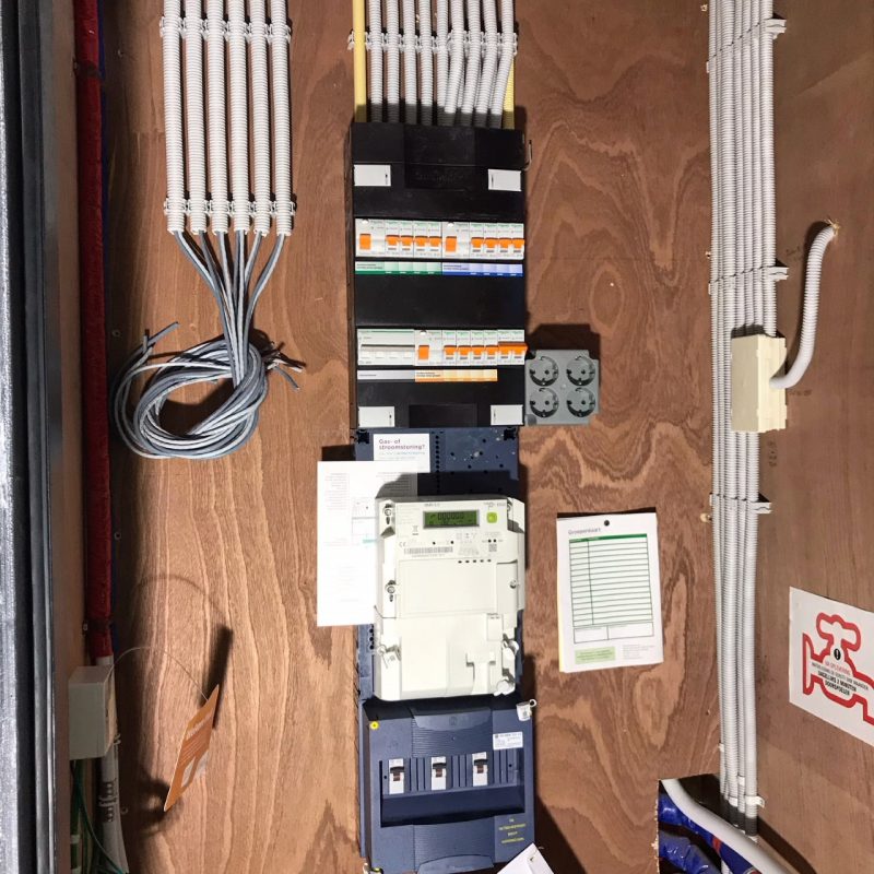 Woning elektra installatie renovatie in almere